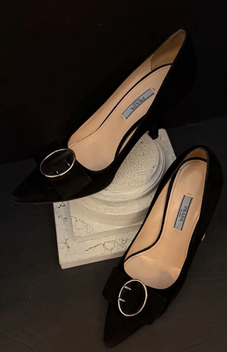 PRADA Buckle Kitten Heels for Women for sale | eBay
