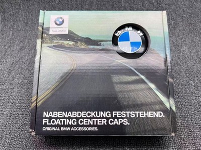 BMW Alloy Wheel Self Leveling Floating Centre Caps 56mm 68mm Hub Cab Set