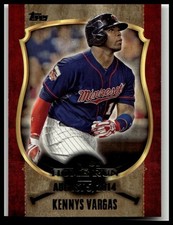 2015 Topps Update First Home Run Gold #FHR-26 Kennys Vargas Minnesota Twins