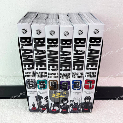Blame! Master Edition Manga Vol. 1-6 Full Set English Version