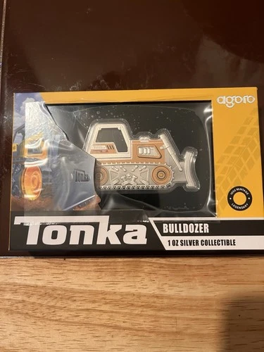 Tonka Bulldozer 1 Oz Silver Collectible Coin
