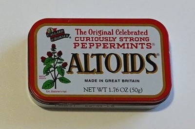 Blechdose Altoids Peppermints