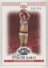2007-08 Topps Triple Threads 18/99 Spencer Hawes #146 0l1