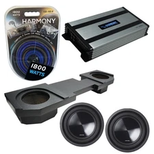 2002-2018 Dodge Ram Quad or Crew Alpine SWT-10S4 Dual 10 Rhino Sub Box HA-A800.1