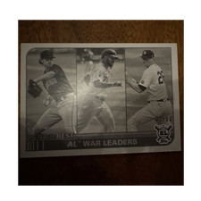 32/50!Topps 2021 Big League Best AL WAR Leaders #257 Shane Bieber Abreu LeMahieu