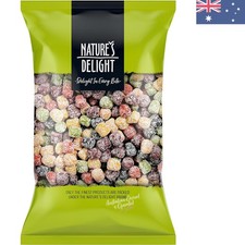 Indulge in Real Coconut Coated Fruit Pieces 400g - Authentic Australian Snack