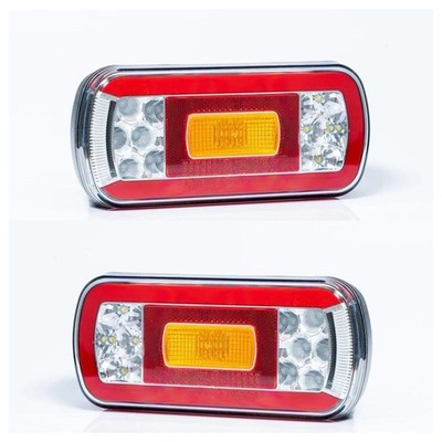 UNIVERSAL LED RÜCKLEUCHTEN, RECHTS UND LINKS - 6 FUNKTIONEN