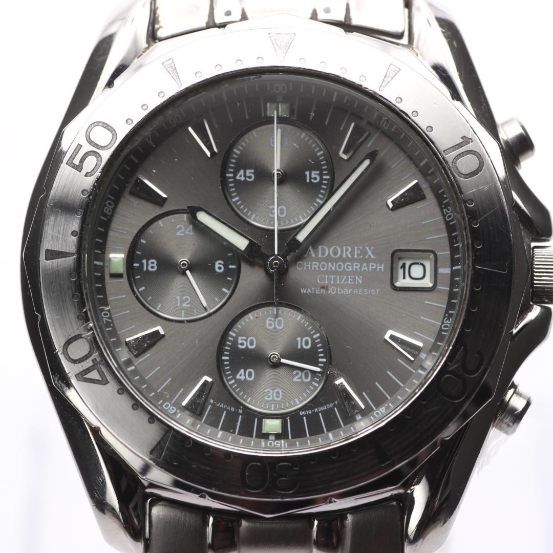 CITIZEN ADOREX Men's Watch Chronograph 1998