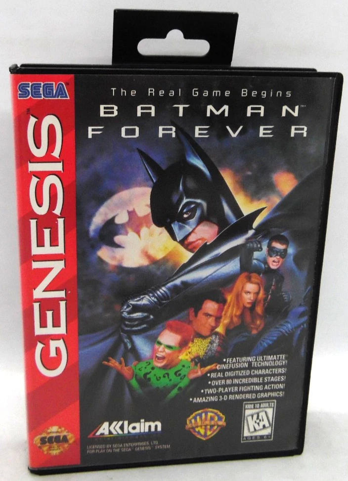Sega Genesis Video Games Batman Forever for sale | eBay