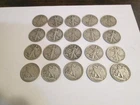 Roll of 20, 90 % silver Walking Liberty Half Dollars 1940 -1944