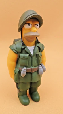 The Simpsons - ABE SIMPSON FIGHTING SOLDAT - 2009 Winning Moves - MATT GROENING - Photo 1/4