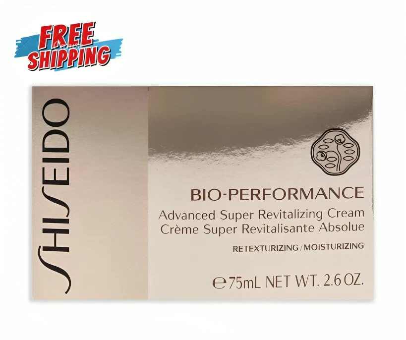 Shiseido Bio Performance Advanced Super Revitalizing Cream 2.6 oz/75 ml NEW