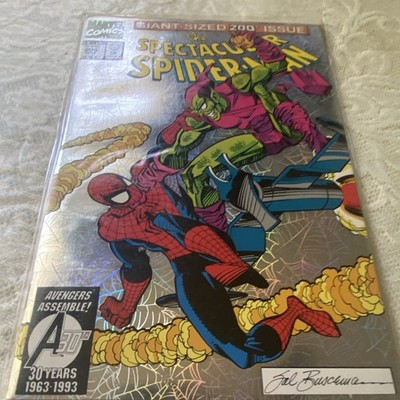 Marvel The Spectacular Spider-Man #200 (1993) Giant-Size Signed Sal Buscema