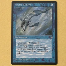 Magic: The Gathering-[Ice Age]-[Mystic Remora]-NM (Reserved/EDH/Pauper/ICE)