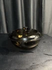 Vintage Corningware Pyrex Amber Brown 024 Covered Casserole Dish 2 qt