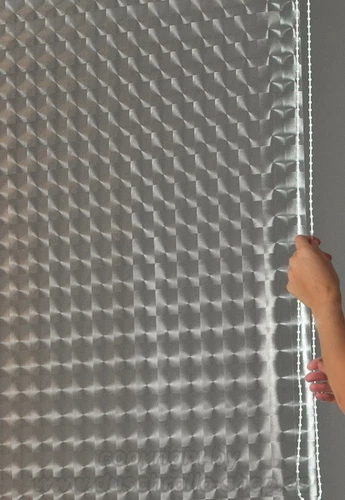 Ersatzvorhang Kassetten Duschrollo Seitenzug 134 cm Dekor nach Wahl -->ECO-DuR - Bild 7 von 14