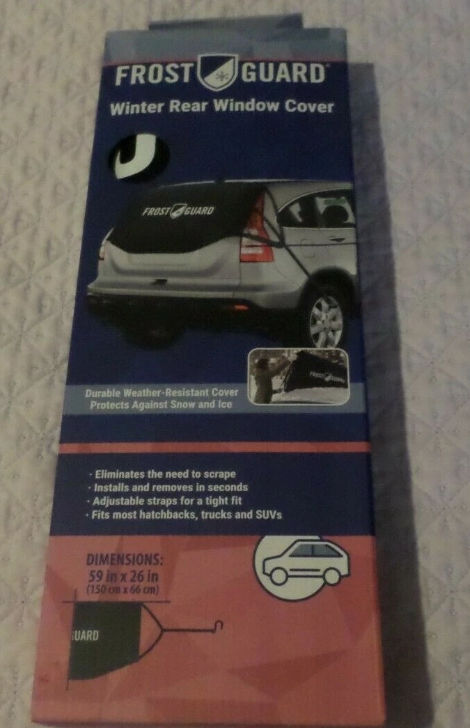 Frostguard rear 2024 window cover