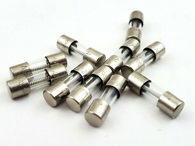 Lot of 10 Littelfuse 4 Amp 125 Volt .177'' x .57'' Slow Blow Glass Fuses 229004