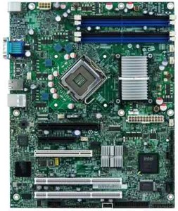 Intel S3210SHLC Server Mainboard, LGA775, 4x DDR2