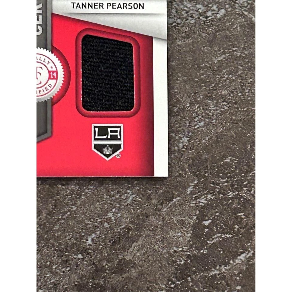 Tanner Pearson & Etem 13-14 Totally Certified Competitors Dual Game Jersey - Image 3 of 4