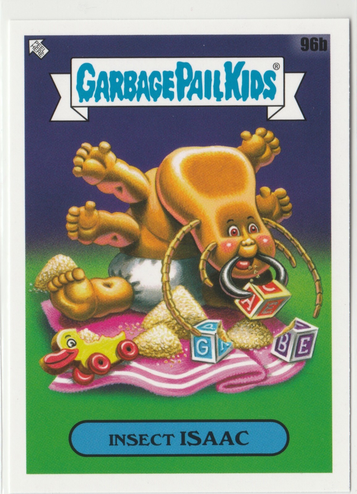 Insect Isaac #96b Garbage Pail Kids GPK 2021 Food Fight Trading Card