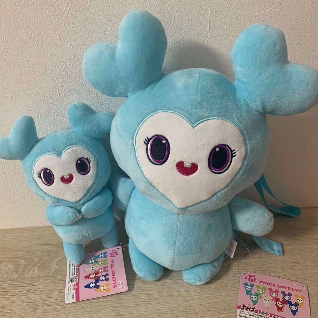 TWICE GIGO Set 2 NAYEON lovely Hug Plush Backpack SET Lovely Crane
