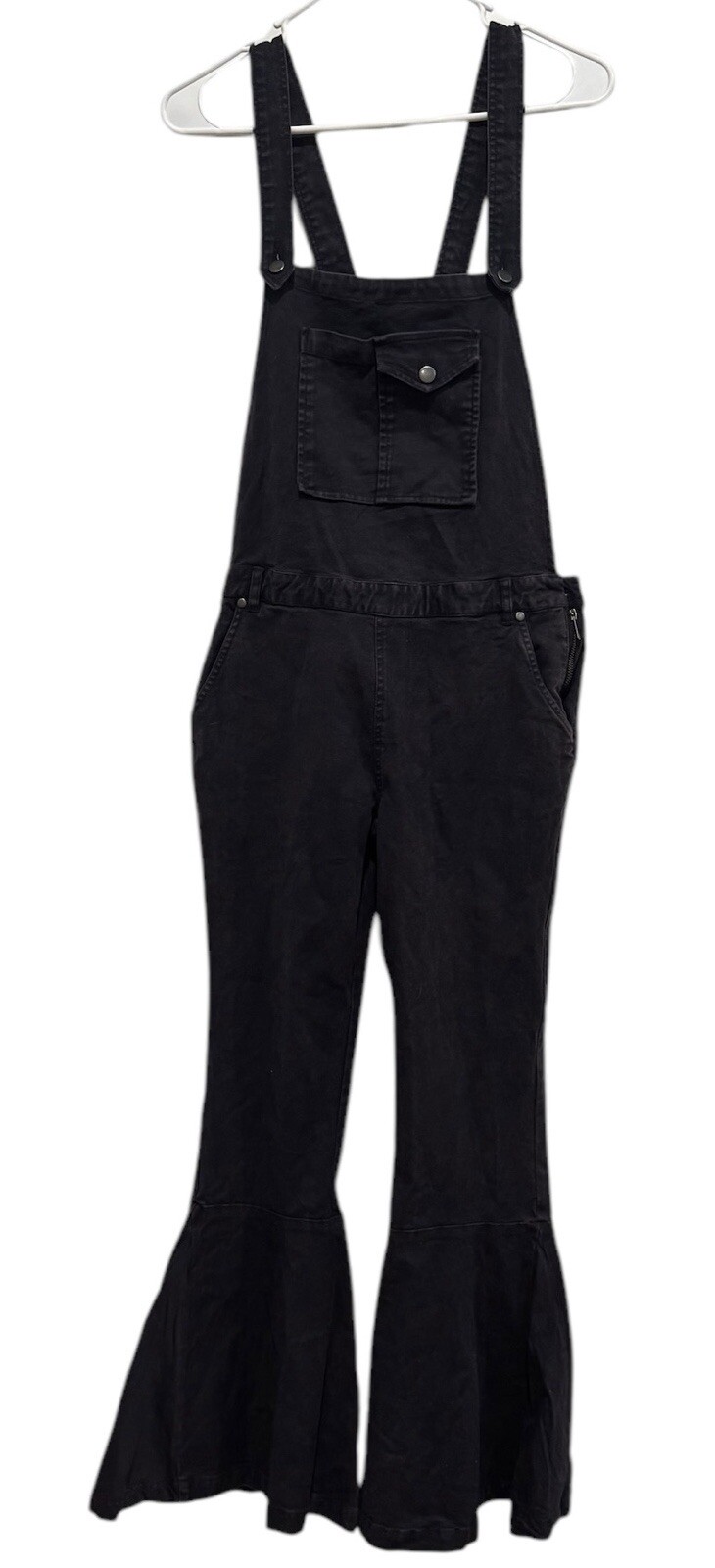 CHASER NWT Revolve Flared Crossback Overalls in B… - image 5