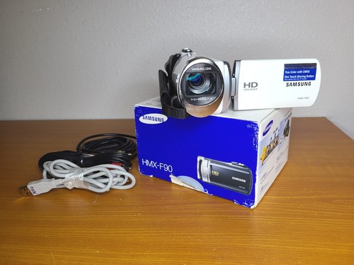 Samsung HMX-F90 Camcorder HDMI Output 52x Optical Zoom HD Movie (EXCELLENT)