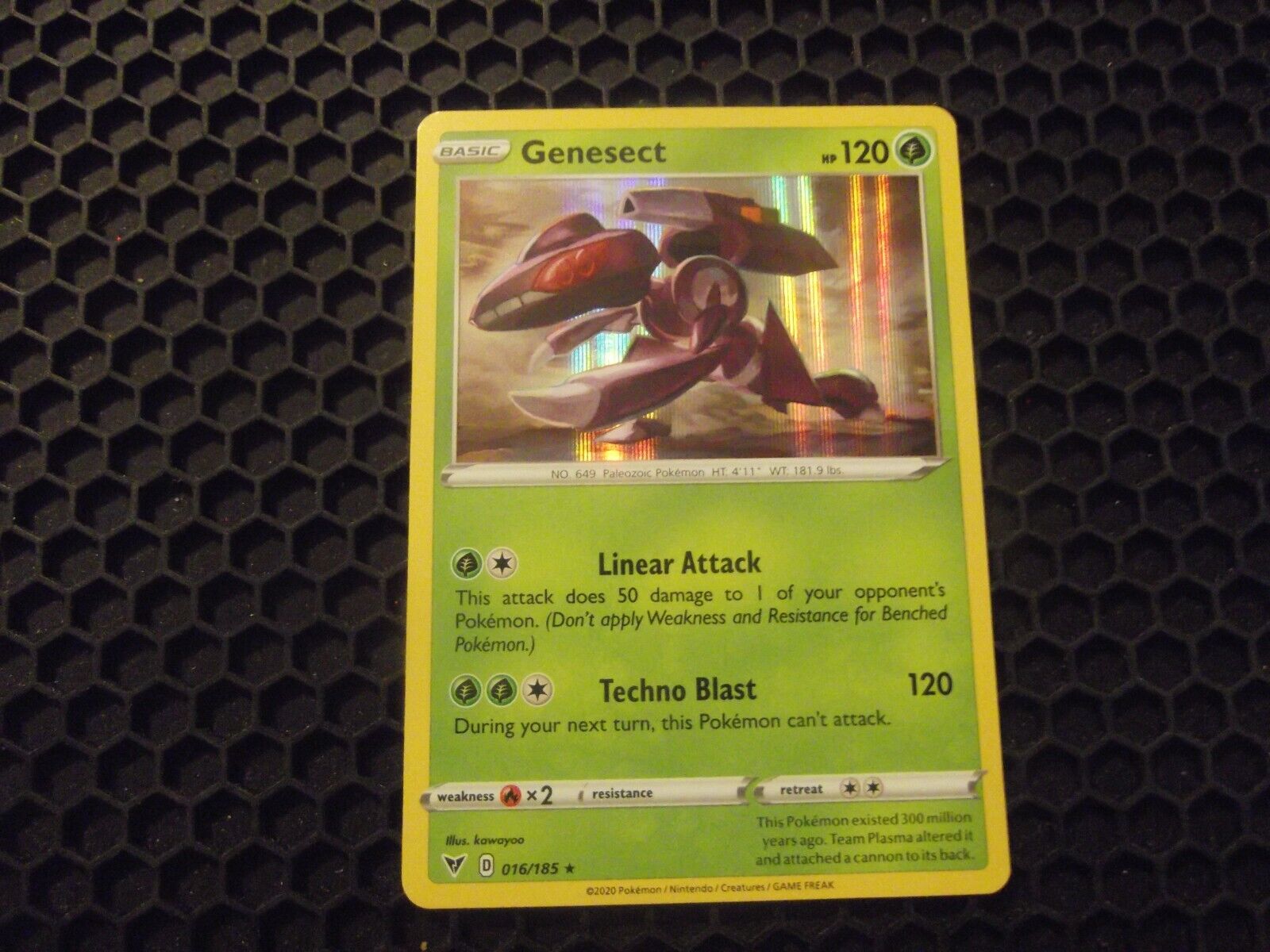 Pokemon - Genesect - 016/185 - Holo Rare - Vivid Voltage - NM/M