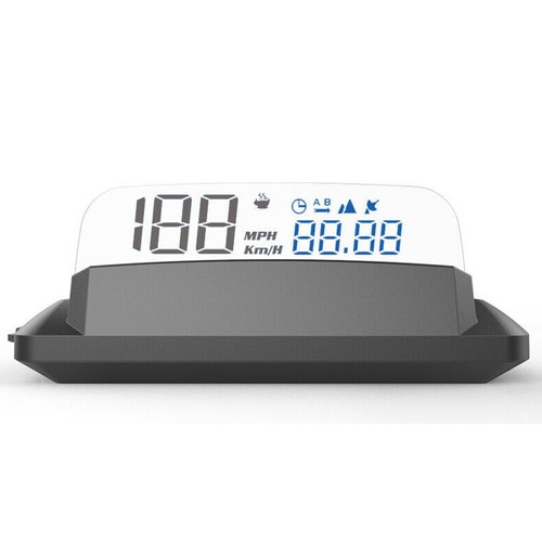 OBD HUD Head Up Display Espejo Navegación Coche GPS Proyección Velocímetro Alam - Imagen 2 de 14