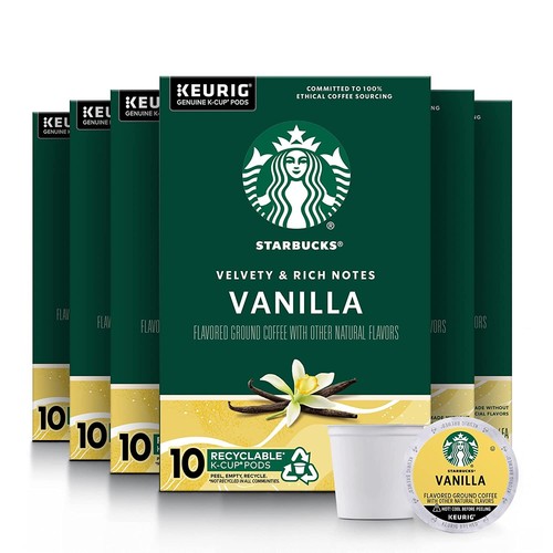 Starbucks Coffee KCups 24 OR 32 OR 60 or 96 Pods Flavored Keurig