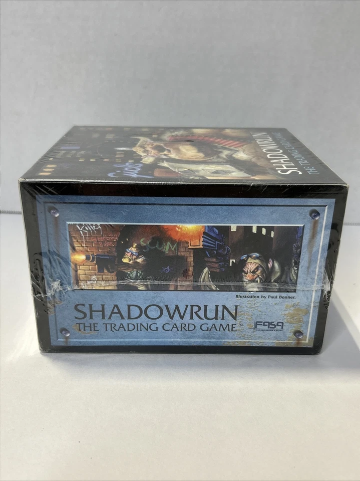 Shadowrun: Trading Card Game FASA 1997 Limited Starter Deck SEALED BOX Of 10 J2 - Image 3 of 4