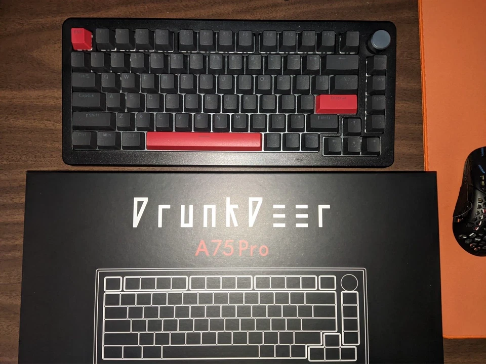 DrunkDeer A75 Pro Rapid Trigger Hall Effect Magnetic Switch Keyboard - Image 2 of 4