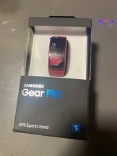 New Samsung Gear Fit 2 GPS Sports Band Pink Small Free Shipping