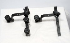 Lot of Metal Custom Brackets For Camera Flash Video Light Attach To Stands Etc..