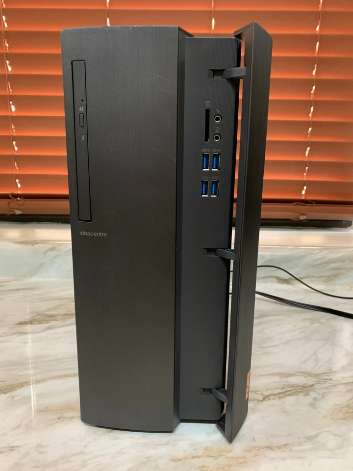 Lenovo ideacentre 510A - Core i3-7100 8GB Ram 256GB NVME SSD + 3TB HDD Wifi W11 - Image 3 of 4