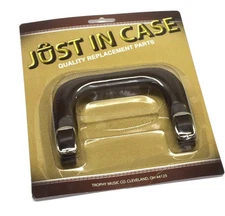 Just In Case Brown Leather Strap Style Replacment Guitar Case Handle CP68