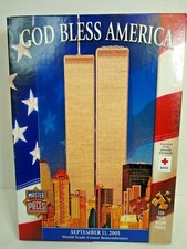 God Bless America JigSaw Puzzle box Damage Bag Sealed USA made