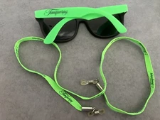 Tanqueray London Dry Gin Promo Sunglasses, Black Frame with Neon Green Temples