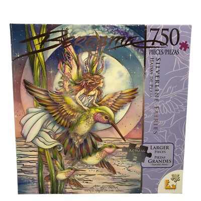 Jigsaw Puzzle 750 pc RoseArt Silverline Fairies - A Midsummer Night's Dream