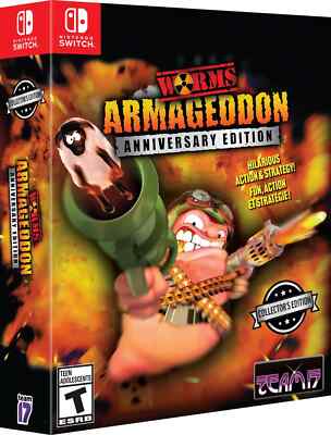 Worms Armageddon Anniversary Collector's Edition - (Nintendo Switch)(Brand New)
