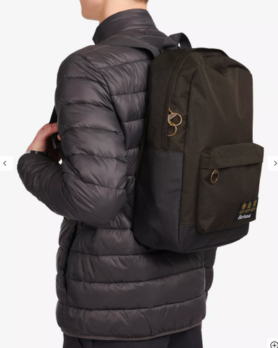 Barbour Highfield Canvas Backpack Great 