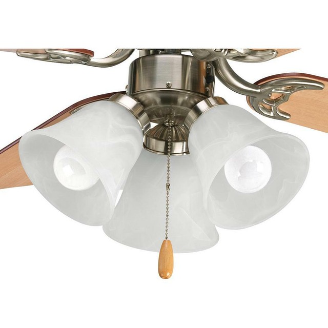 Progress Lighting P2600 09wb Brushed Nickel Three Light Led Light