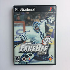 NHL FaceOff 2001 Hockey (Sony PlayStation 2, 2001) PS2 - instructions missing