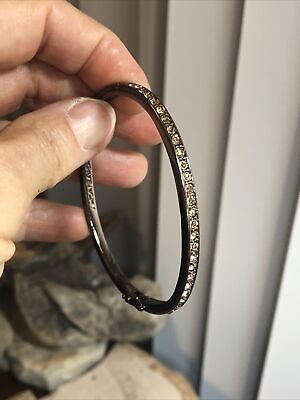 GIVENCHY Black-Brown tone Smoky Topaz Rhinestone Crystal GIVENCHY Black-Brown tone Smoky Topaz Rhinestone Crystal