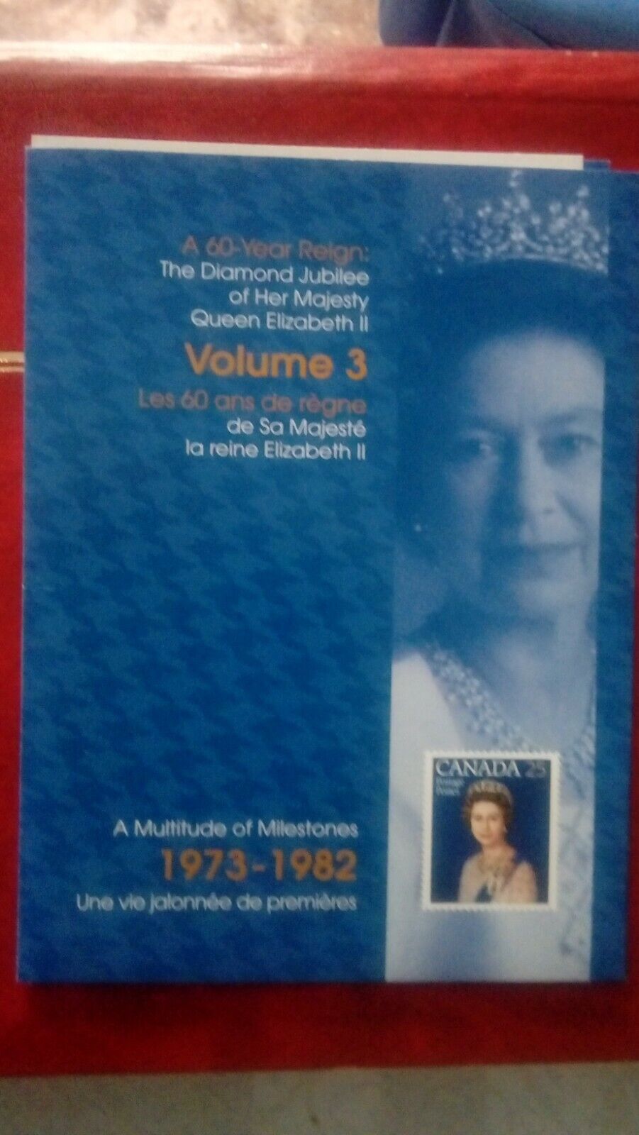 R- sellos de CANADA. Volumen III. 60 años del reinado de ISABEL...