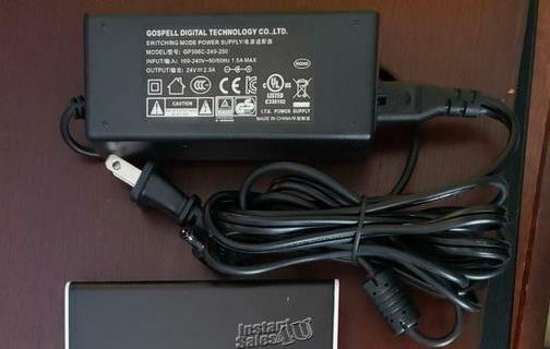 Kodak Photo Printer PD480 Switching POWER SUPPLY GP306C 24V 2.5A 50-60Hz Polk