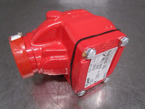 Tyco Check Valve CV-1F R 2.5" Fire Suppression Grooved End Swing 300 PSI