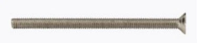 KNIGHTSBRIDGE M3.5x75mm NICKEL PLATE FLAT-HEAD countersunk electrical socket screw CSCREW75FN