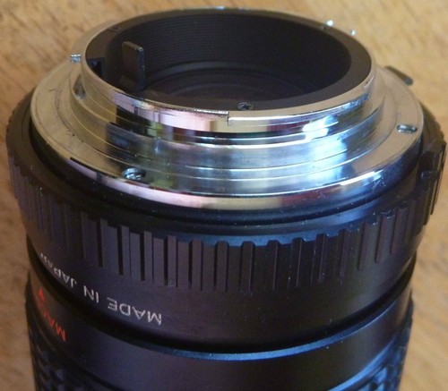 FIVE STAR MC MACRO 75-200mm 1:4.5 for Minolta MD mount. Japan lens w/ caps. - Picture 7 of 7
